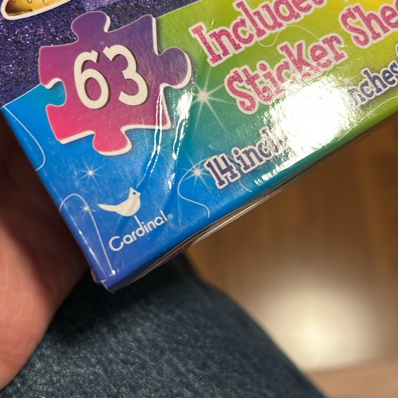 Sealed 2015 Lisa Frank Cat Puzzle & Sticker Set - Picture 5 of 5